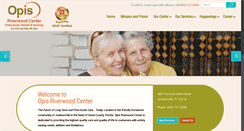 Desktop Screenshot of opisriverwoodcenter.com